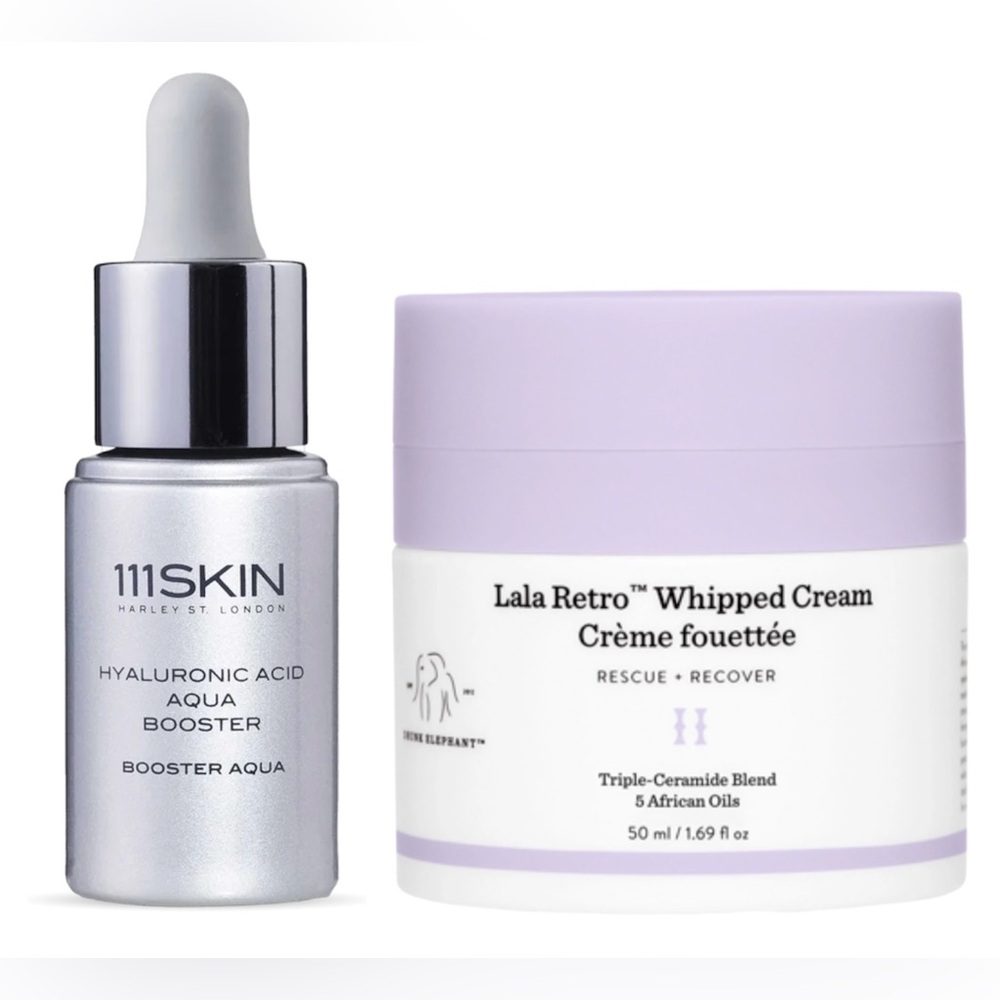 Drunk Elephant Lala Retro + 111Skin Hyaluronic Acid Skincare 2pcs Bundle $199